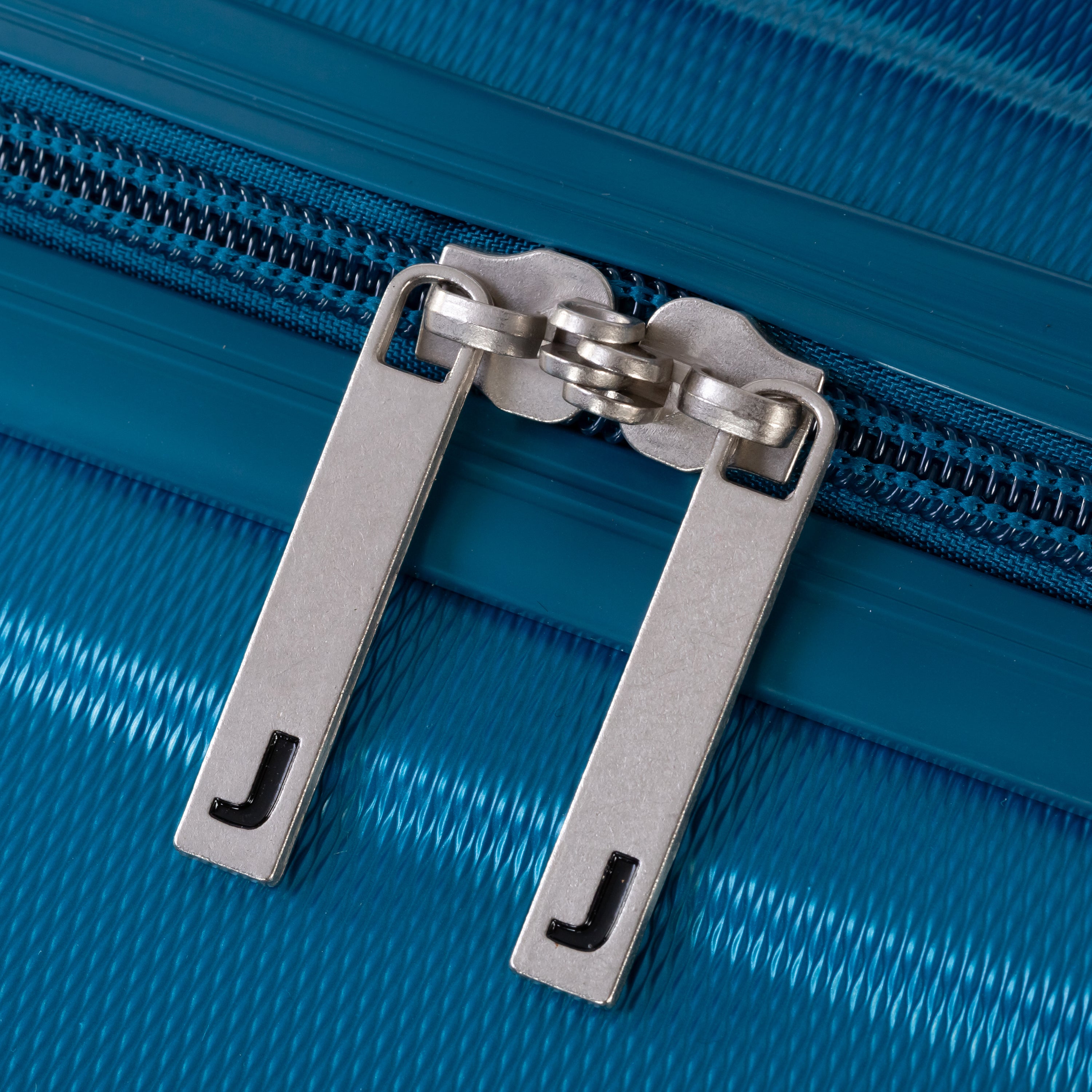 Jetstream 3 Piece Hardside Luggage Set - Rolling Wheeled Spinner Travel Lightweight ABS Suitcase, Teal