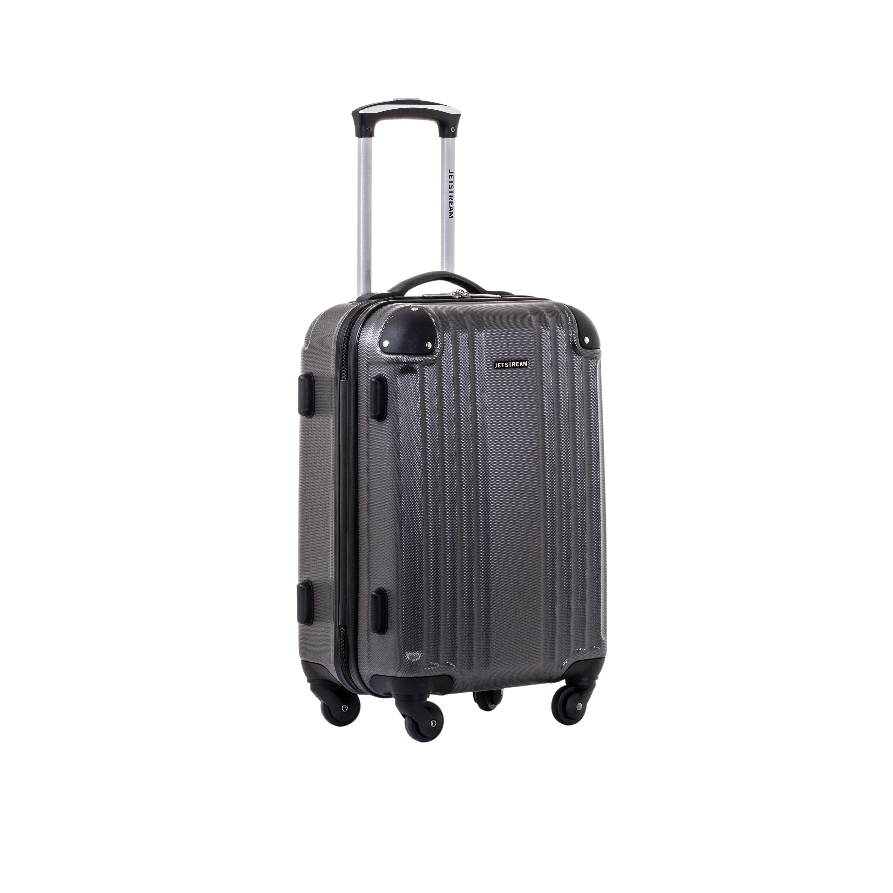 Bagage à main rigide à roulettes Jetstream 20 pouces, homologué pour les bagages à main