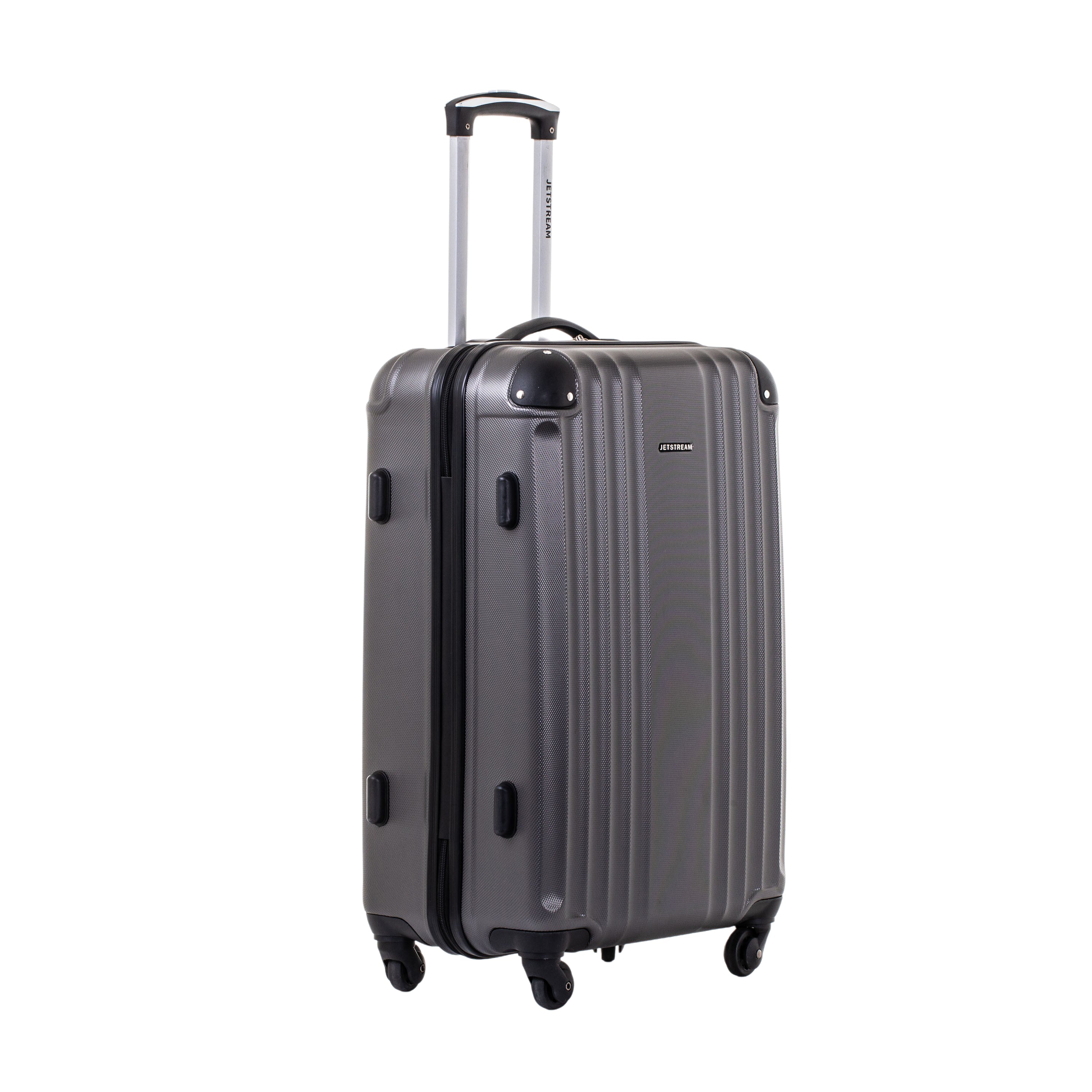 Jetstream 24-inch Hardside Rolling Spinner Checked Luggage, 24in Hardside Spinner Luggage